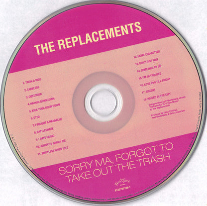 The Replacements : Original Album Series (CD, Album, RE + CD, Album, RE + CD, Album, RE + CD)