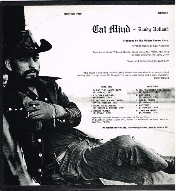 Randy Holland (2) : Cat Mind (LP)