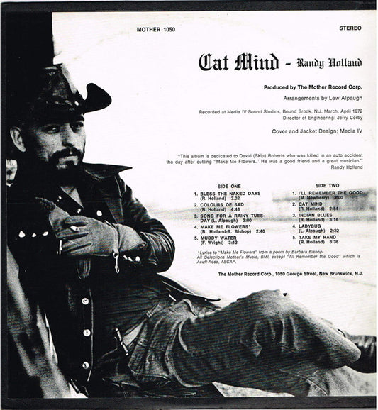 Randy Holland (2) : Cat Mind (LP)