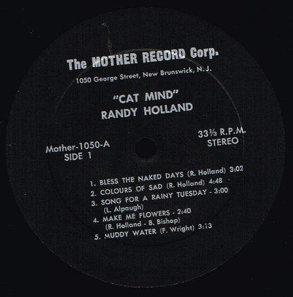 Randy Holland (2) : Cat Mind (LP)