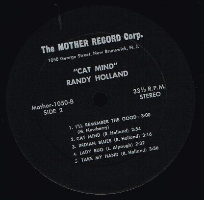 Randy Holland (2) : Cat Mind (LP)