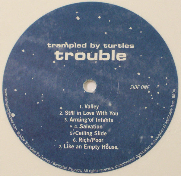 Trampled By Turtles : Trouble (LP, Album, Ltd, RE, Whi)