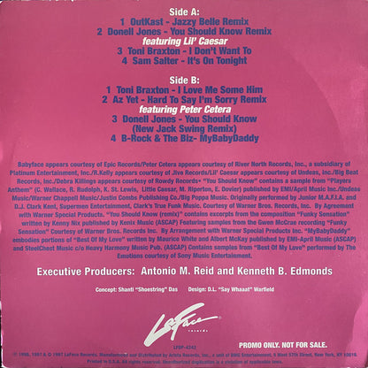 Various : LaFace Records - Baby Boomin' (LP, Comp, Promo)