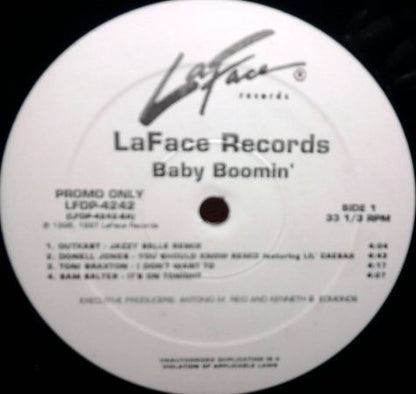 Various : LaFace Records - Baby Boomin' (LP, Comp, Promo)