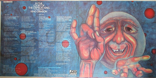 King Crimson : In The Court Of The Crimson King (An Observation By King Crimson) (LP, Album, Pre)
