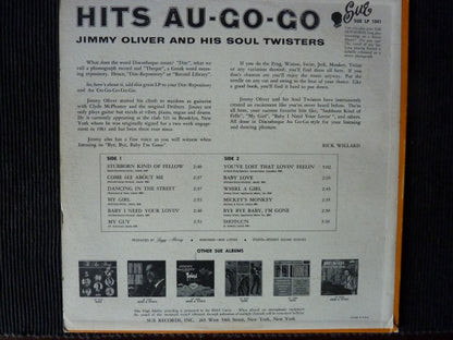 Jimmy Oliver And His Soul Twisters : Hits Au-Go-Go (LP, Album, Mono)
