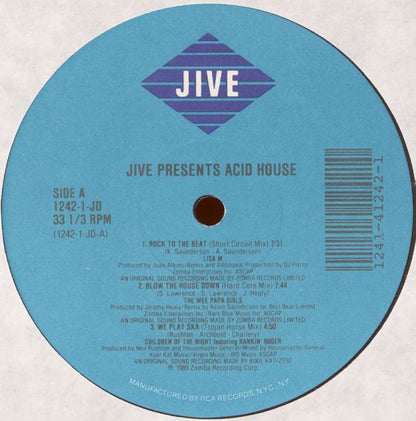 Various : Jive Presents Acid House (LP, Comp, EMW)