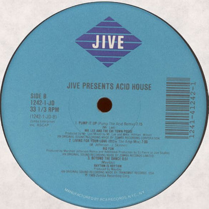 Various : Jive Presents Acid House (LP, Comp, EMW)