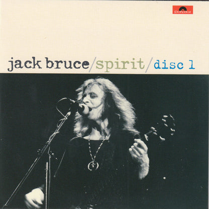 Jack Bruce : Spirit (Live At The BBC 1971-1978) (3xCD, Comp + Box)