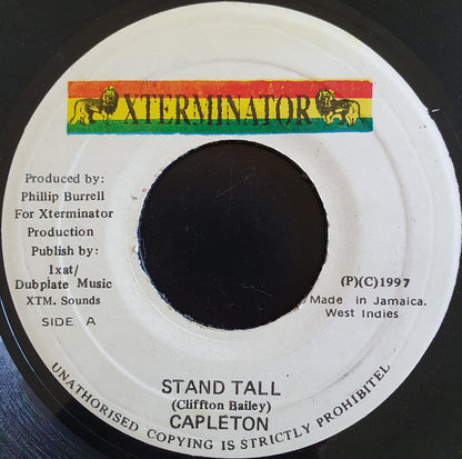 Capleton : Stand Tall (7")