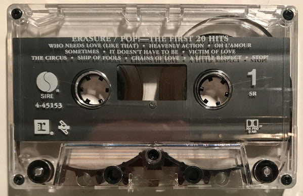 Erasure : Pop! - The First 20 Hits (Cass, Comp, SR,)