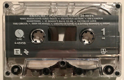 Erasure : Pop! - The First 20 Hits (Cass, Comp, SR,)