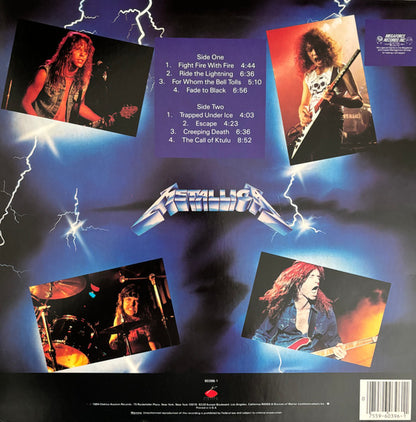 Metallica : Ride The Lightning (LP, Album, RE, Spe)