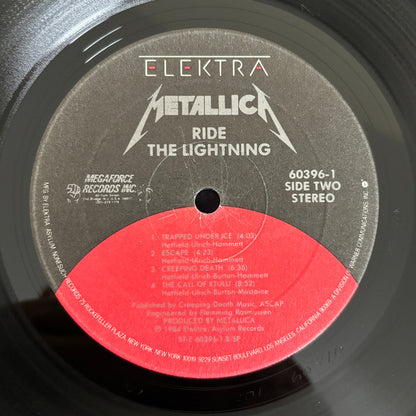 Metallica : Ride The Lightning (LP, Album, RE, Spe)