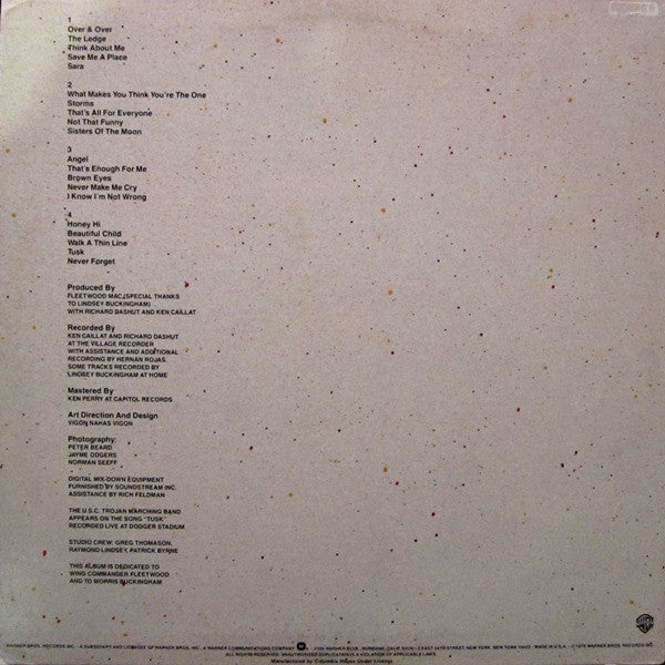 Fleetwood Mac : Tusk (2xLP, Album, Club, RP, Pit)
