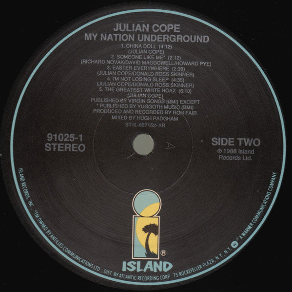 Julian Cope : My Nation Underground (LP, Album)