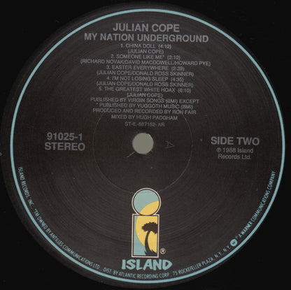 Julian Cope : My Nation Underground (LP, Album)