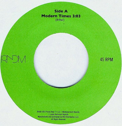 RNDM (3) : Modern Times (7", Ltd)