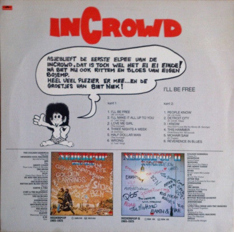 Incrowd* : I'll Be Free (LP, Album, RE)