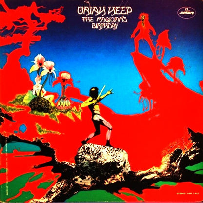 Uriah Heep : The Magician's Birthday (LP, Album, RE, PRC)
