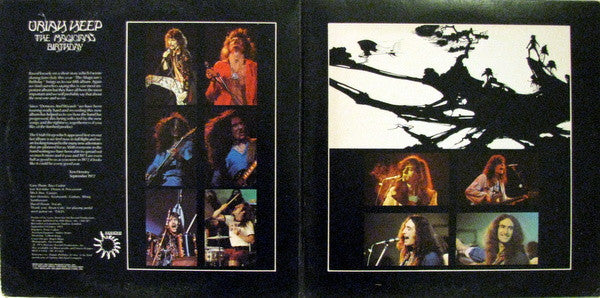 Uriah Heep : The Magician's Birthday (LP, Album, RE, PRC)