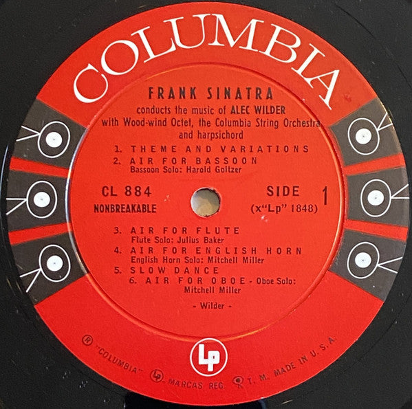 Frank Sinatra, Alec Wilder, The Alec Wilder Octet : Frank Sinatra Conducts The Music Of Alec Wilder (LP, Comp, Mono, RE)