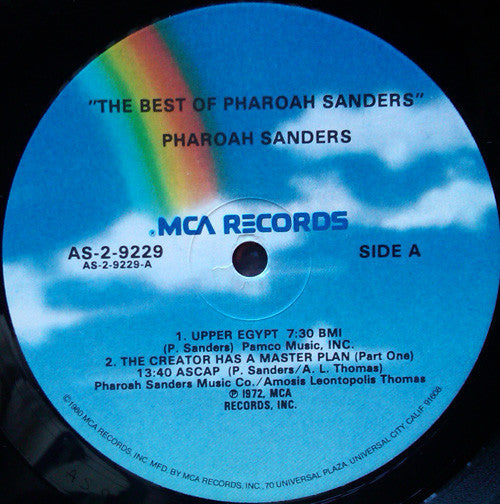 Pharoah Sanders : The Best Of Pharoah Sanders (2xLP, Comp, RE)