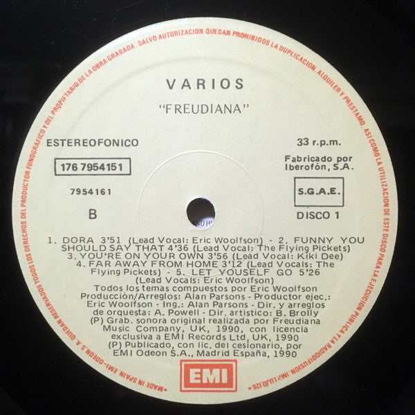 Freudiana : Freudiana (2xLP, Album, Gat)