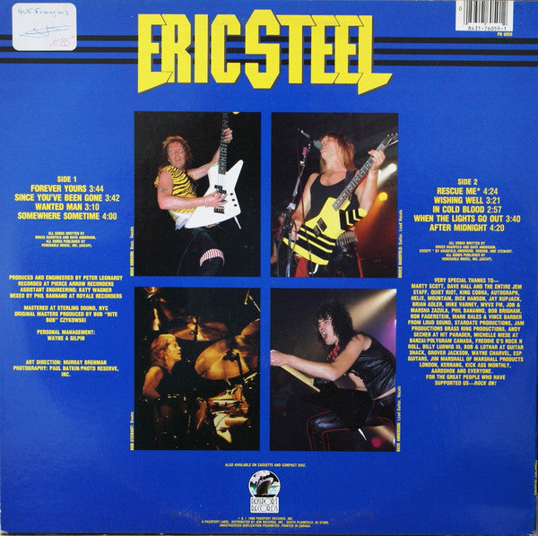 Eric Steel : Infectious (LP, Album)