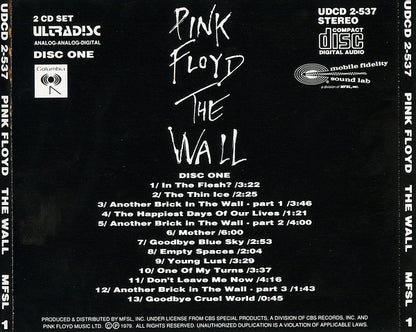 Pink Floyd : The Wall (2xCD, Album, Dlx, Ltd, RE, RM, S/Edition, 24k)