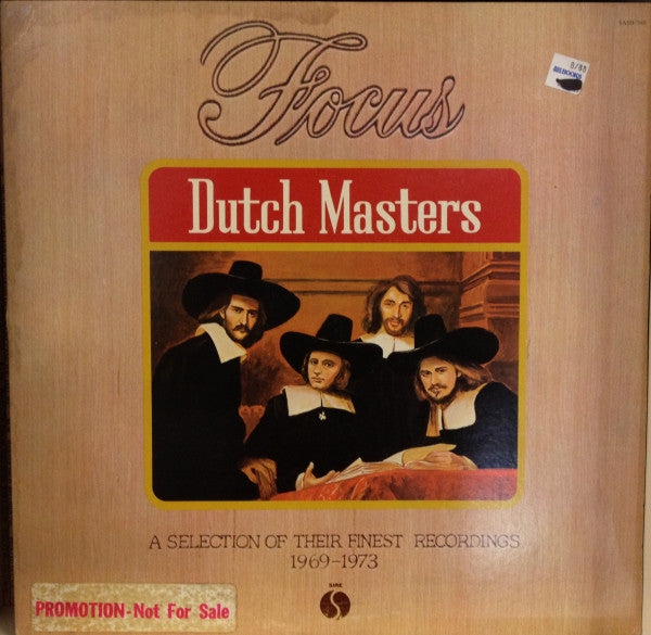 Focus (2) : Dutch Masters (LP, Comp, Promo)