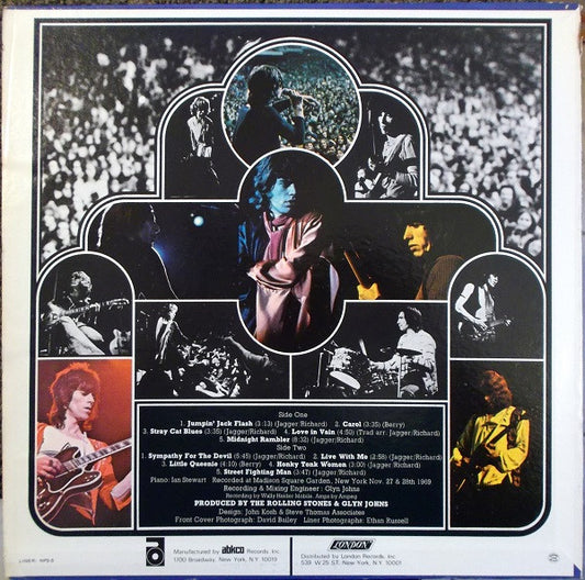 The Rolling Stones : Get Yer Ya-Ya's Out! - The Rolling Stones In Concert (LP, Album, RP, AL )