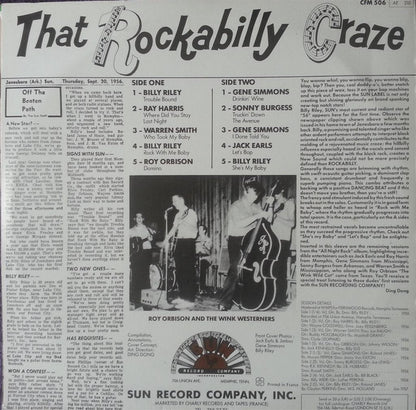 Various : Rockabilly Craze! (10", Comp)
