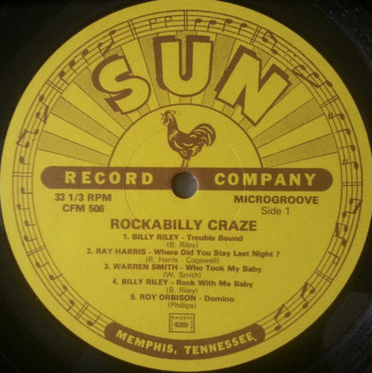 Various : Rockabilly Craze! (10", Comp)