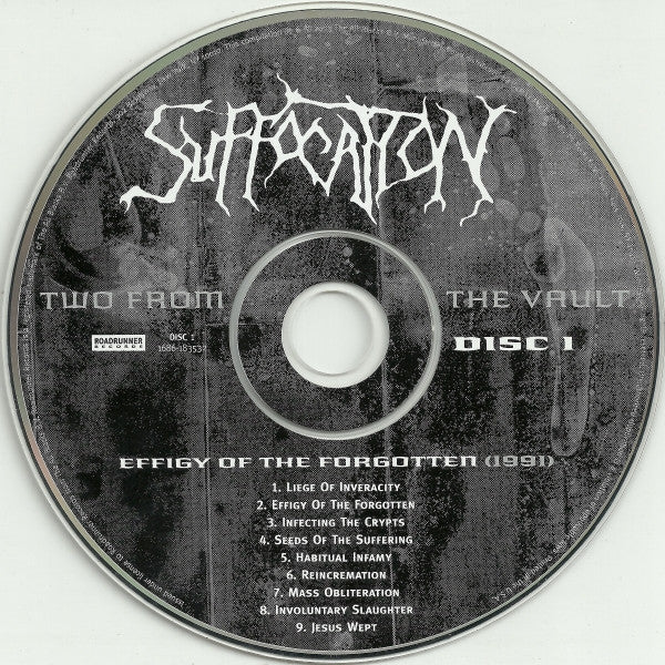 Suffocation : Effigy Of The Forgotten / Pierced From Within (2xCD, Comp, RM)