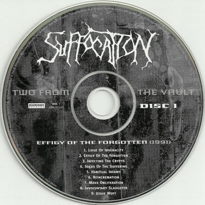 Suffocation : Effigy Of The Forgotten / Pierced From Within (2xCD, Comp, RM)