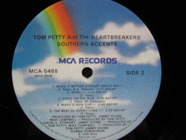 Tom Petty And The Heartbreakers : Southern Accents (LP, Album)