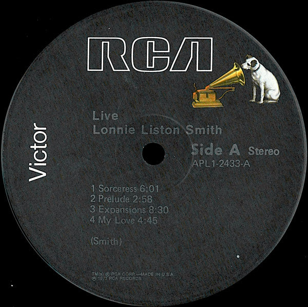 Lonnie Liston Smith : Live! (LP, Album, Gat)