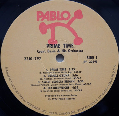 Count Basie And His Orchestra* : Prime Time (LP, Ind)