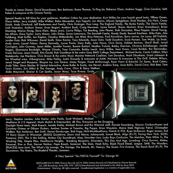 Dropping Daylight : Brace Yourself (CD, Album)