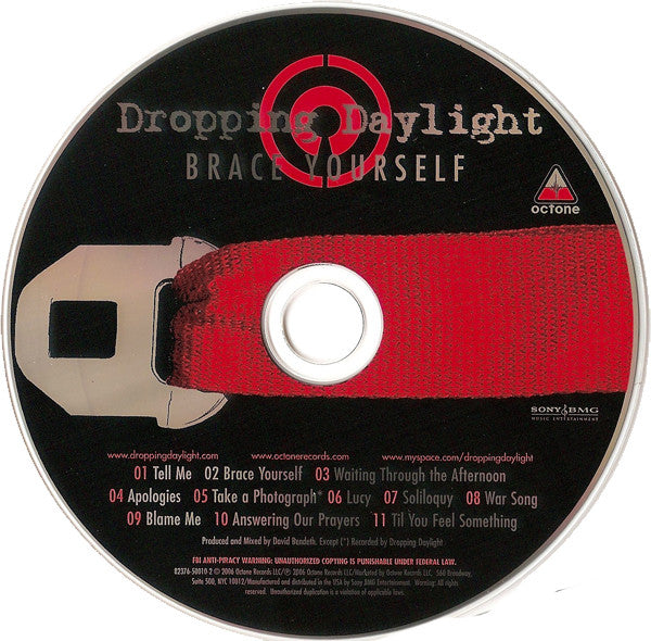 Dropping Daylight : Brace Yourself (CD, Album)