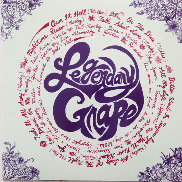 Legendary Grape* : Legendary Grape (LP, Album, RE)