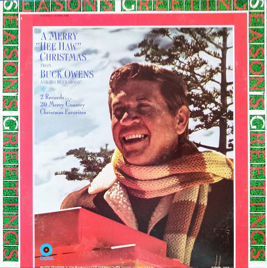 Buck Owens And His Buckaroos : A Merry "Hee Haw" Christmas (2xLP, Album, Comp, RE, Gat)