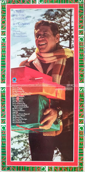 Buck Owens And His Buckaroos : A Merry "Hee Haw" Christmas (2xLP, Album, Comp, RE, Gat)