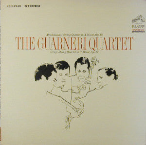 The Guarneri Quartet* / Mendelssohn*, Grieg* : String Quartet In A Minor, Op. 13 / String Quartet In G Minor, Op. 27 (LP, Album)