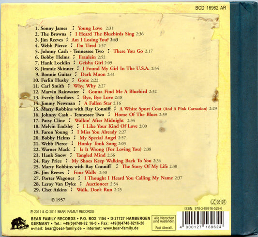 Various : Dim Lights, Thick Smoke & Hillbilly Music: Country & Western Hit Parade - 1957 (CD, Comp, Ltd)