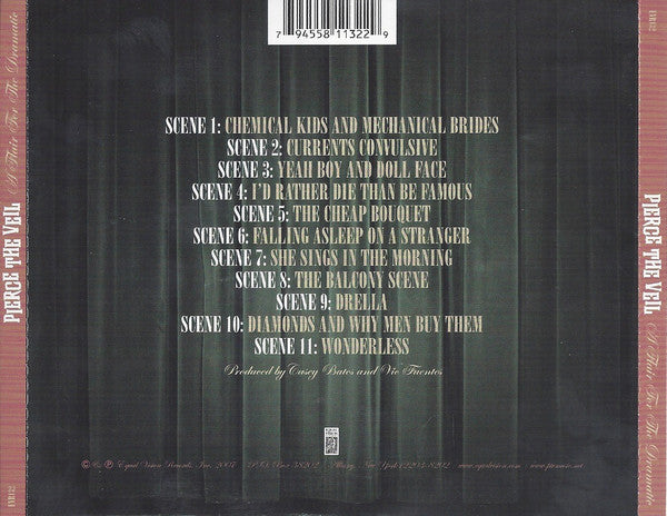 Pierce The Veil : A Flair For The Dramatic (CD, Album)