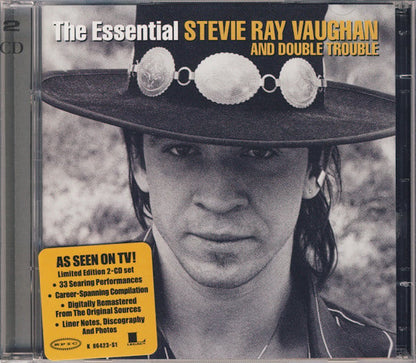 Stevie Ray Vaughan And Double Trouble* : The Essential Stevie Ray Vaughan And Double Trouble (2xCD, Comp, Ltd, RM)