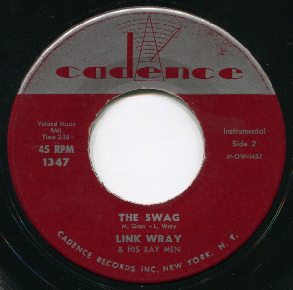 Link Wray & His Ray Men* : Rumble / The Swag (7", Single, Roc)