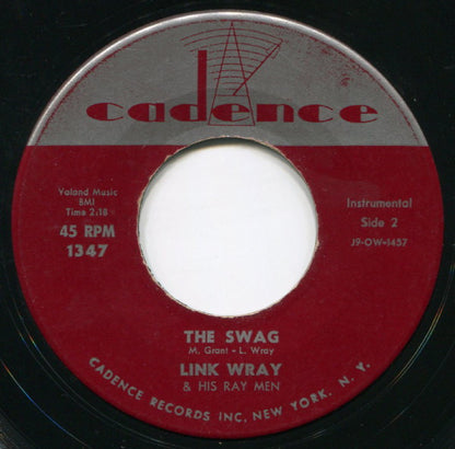 Link Wray & His Ray Men* : Rumble / The Swag (7", Single, Roc)